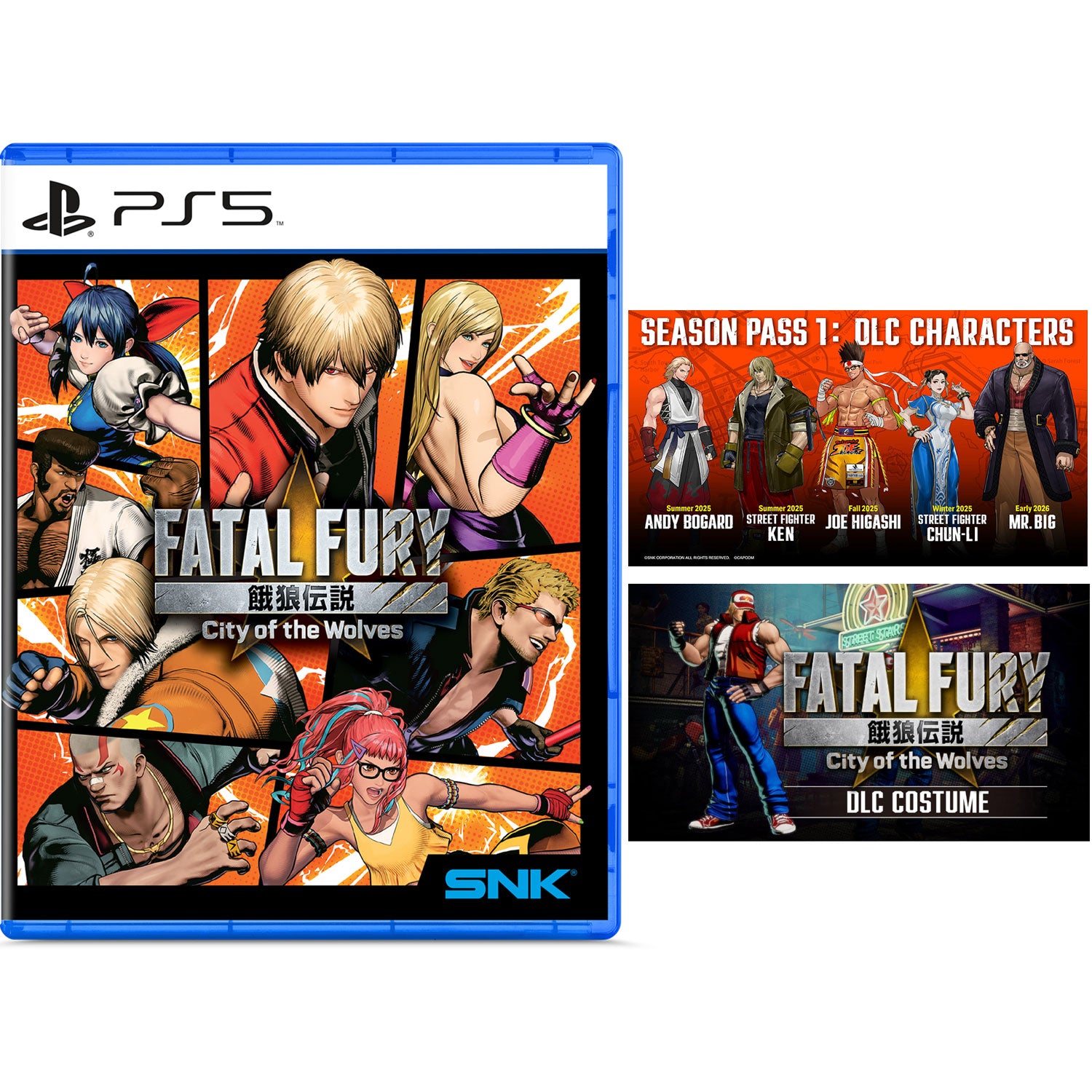 PS5 Fatal Fury: City of the Wolves