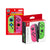 Nintendo Switch Joy-Con Controllers - Neon Green / Neon Pink + Silicon Cover