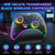 IINE Hecate Transparent Black Wireless Controller With Charging Dock