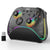 IINE Hecate Transparent Black Wireless Controller With Charging Dock