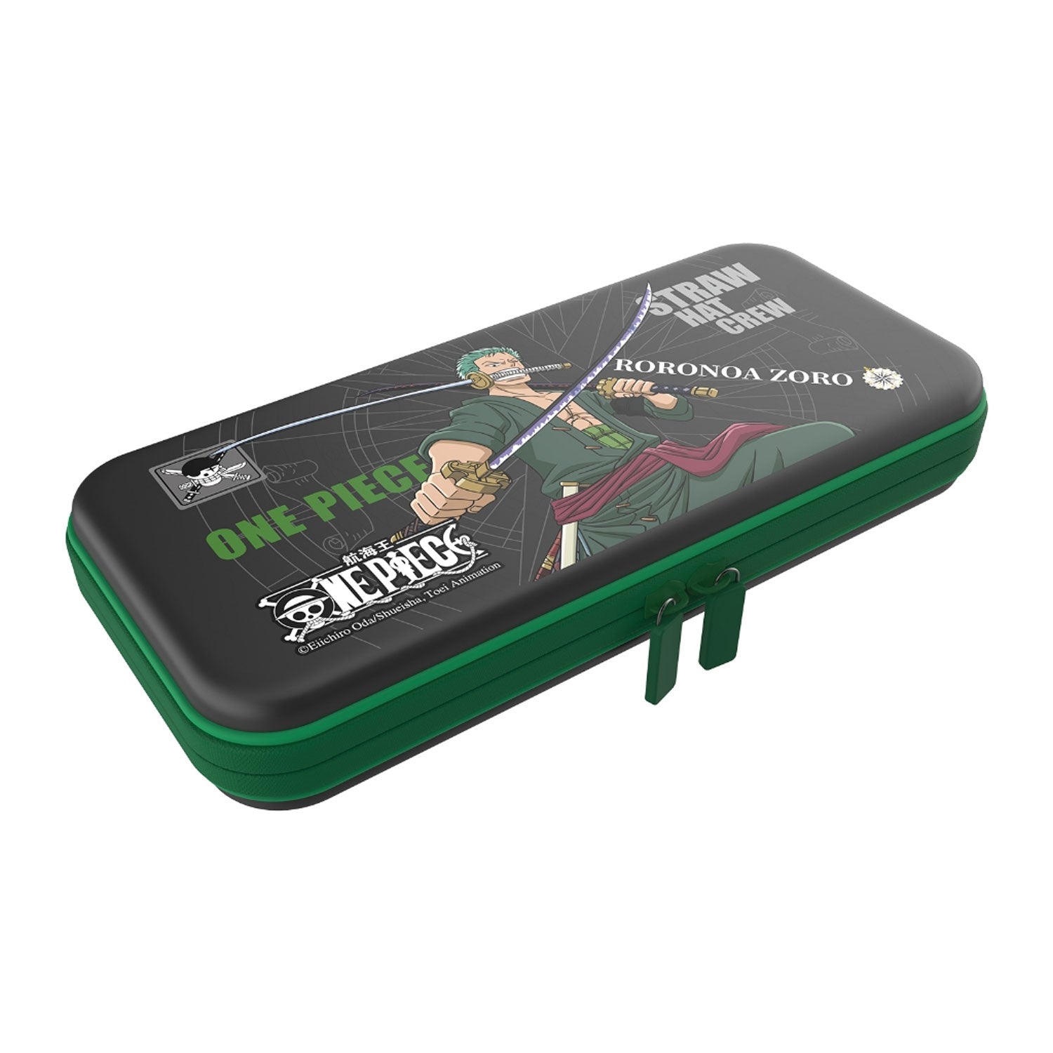 IINE One Piece Zoro EVA Storage Bag for Nintendo Switch Gen 1 / Gen 2 / OLED