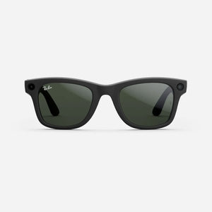 RayBan | Meta Wayfarer Smart Glasses - Matte Black / Clear to Graphite Green Transition