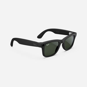 RayBan | Meta Wayfarer Smart Glasses - Matte Black / Clear to Graphite Green Transition