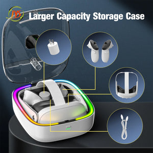 JYS Charging Storage Case With Battery Pack Kit for Meta Quest 3 / 3S