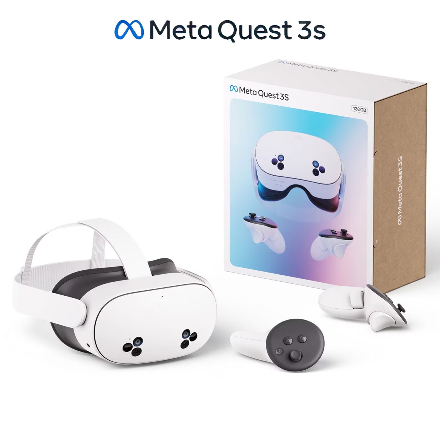 Meta Quest 3S VR Headset Virtual Reality