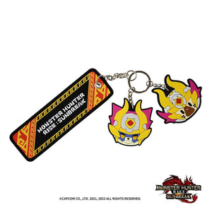 Monster Hunter Rise: Sunbreak PVC Keychain: Buddies