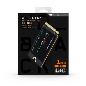 WD Black SN770M NVMe SSD for PC, Steam Deck and ROG Ally (1TB / 2TB)