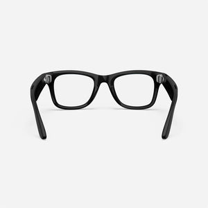 RayBan | Meta Wayfarer Smart Glasses - Shiny Black / Clear