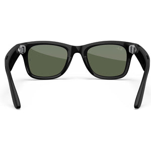 RayBan | Meta Wayfarer Smart Glasses - Shiny Black / G15 Green