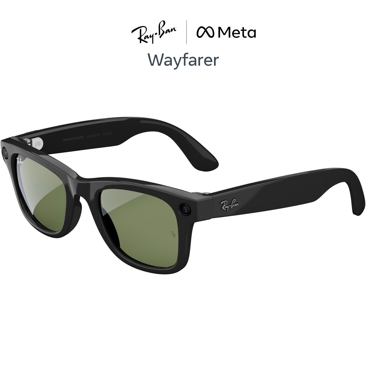 RayBan | Meta Wayfarer Smart Glasses - Shiny Black