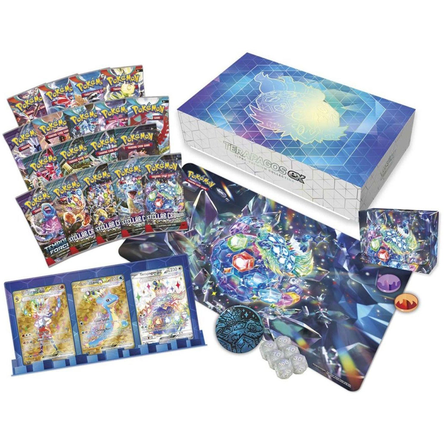 Pokemon TCG: Terapagos ex Ultra-Premium Collection