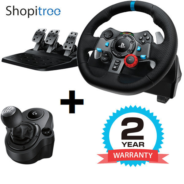 Logitech / G G29 Driving Force Steering Wheel with Shifter (for PS4/PS Shopitree.com