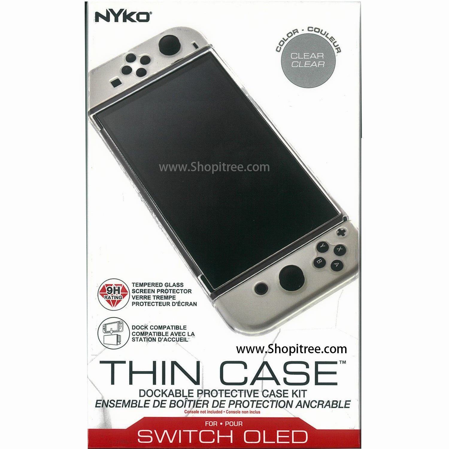 Nyko Armor Case for Nintendo Switch OLED Clear 87321 - Best Buy