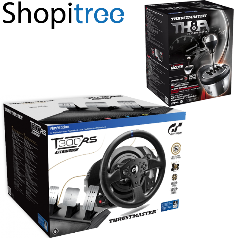 Thrustmaster T300 RS GT Edition Steering Wheel & TH8A Shifter & Handbrake  BUNDLE at Rs 23500, PC Steering Wheel in Rohtak